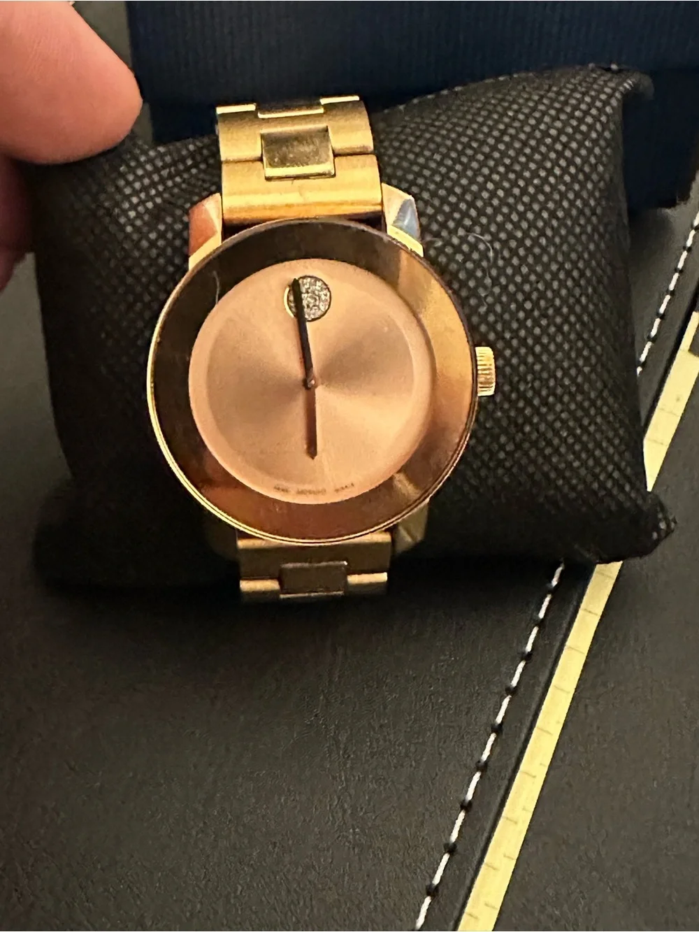 Movado Bold Watches with crystals pre owned